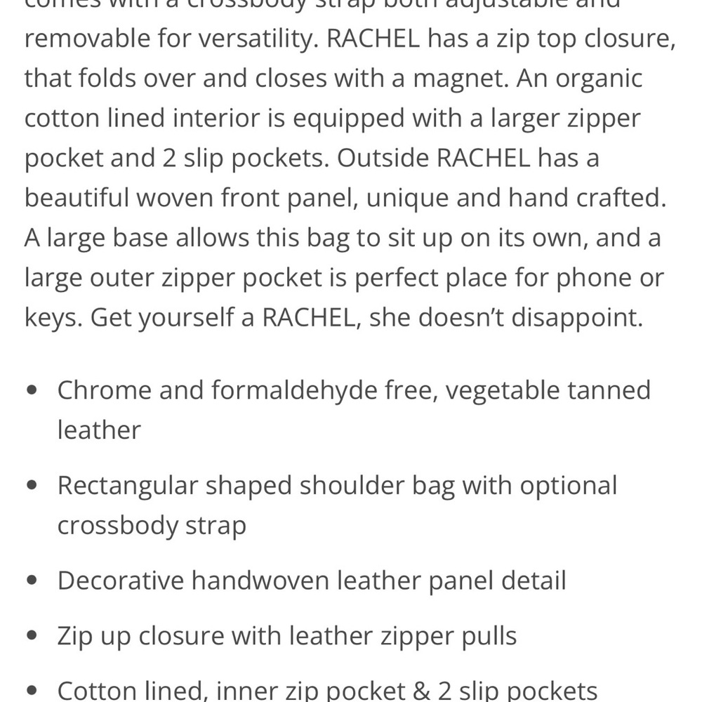Bed Stu Rachel Black Rustic Woven Leather Tote - Picture 5 of 5
